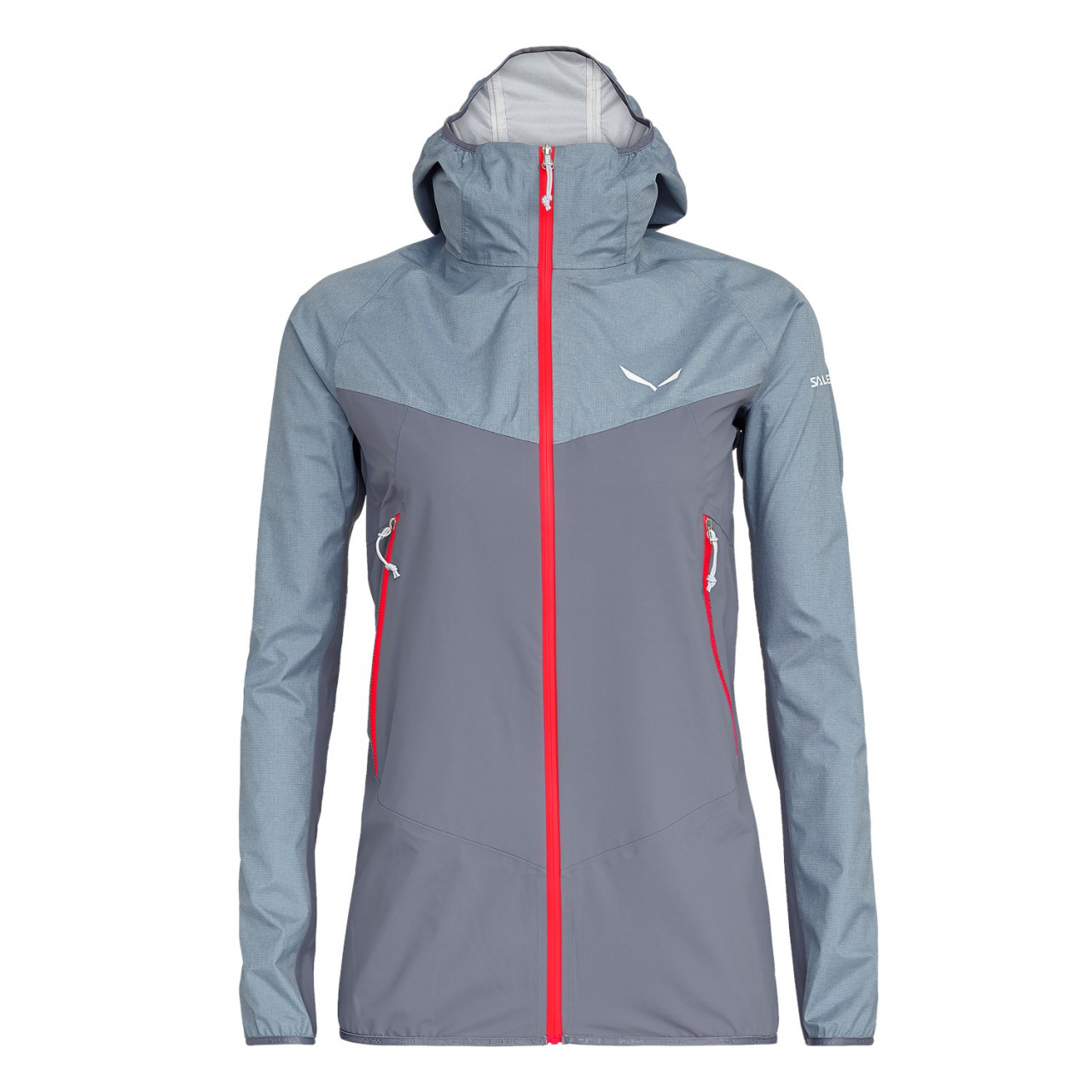 Salewa Women's Agner Powertex Hardshell Jackets Grey SQR-129573